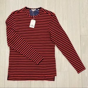 NWT Ben Sherman Red and blue striped shirt